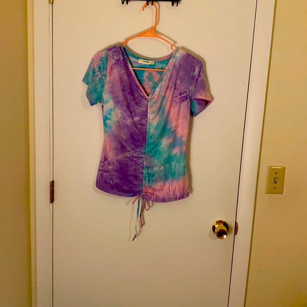 Wild love tie dye shirt